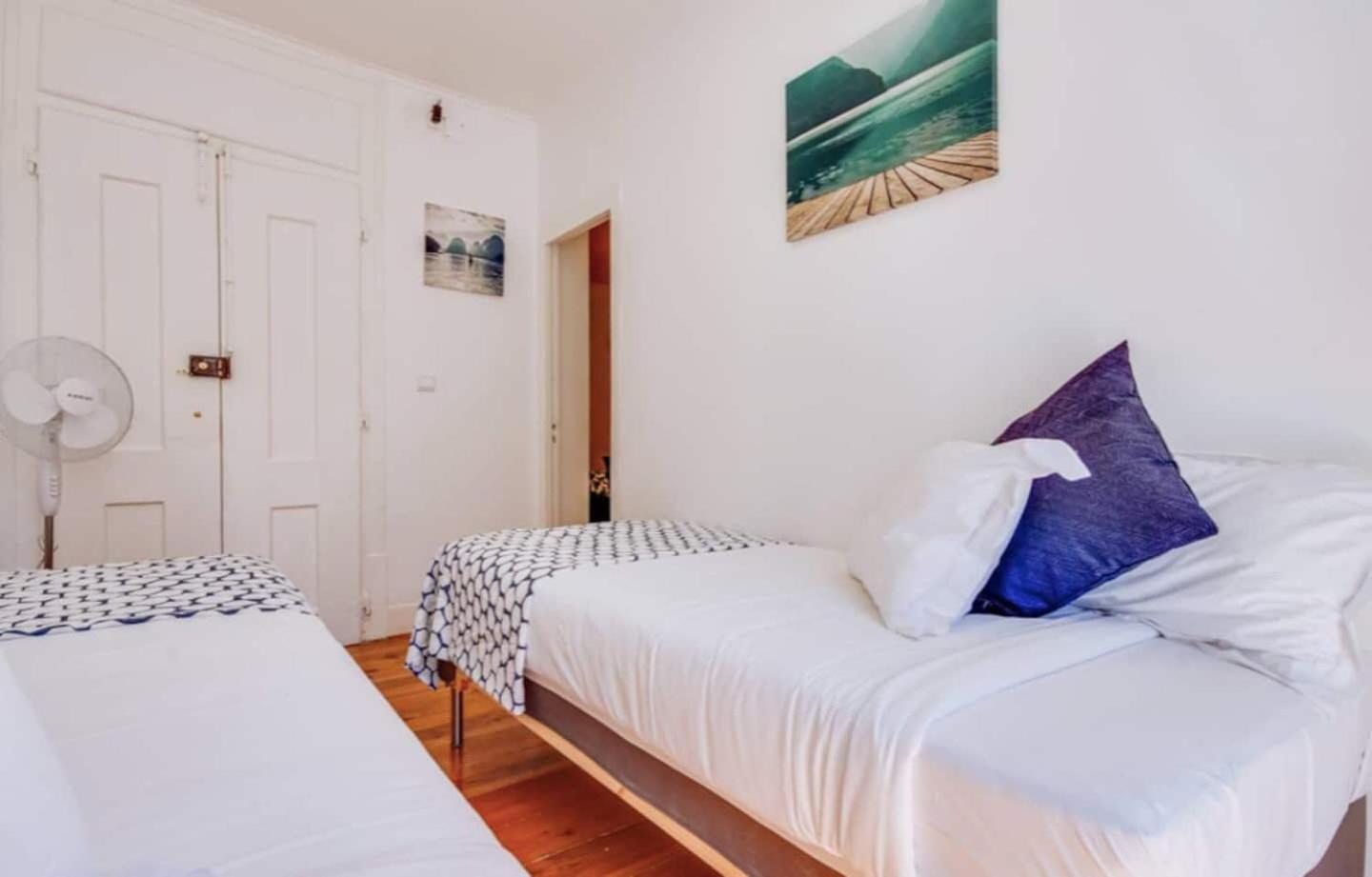3 Bedroom Apartment In Baixa With River View Lisbon Bagian luar foto